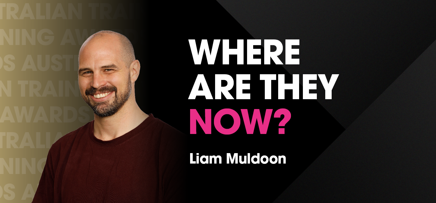 Liam Muldoon with text 'where are they now?'