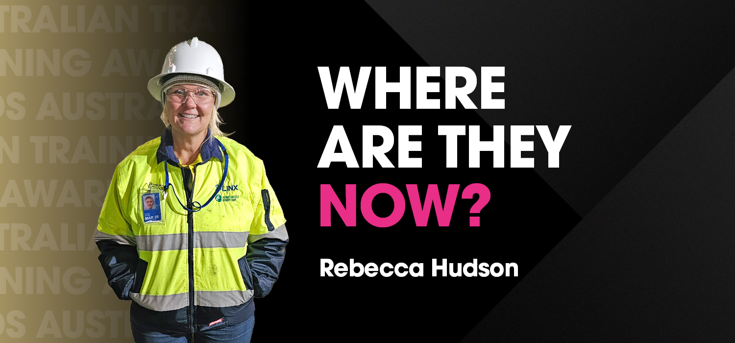 Where are they now Rebecca Hudson website banner