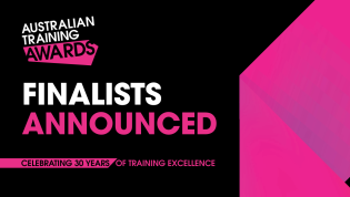 Finalist Announced Australian Training Awards 